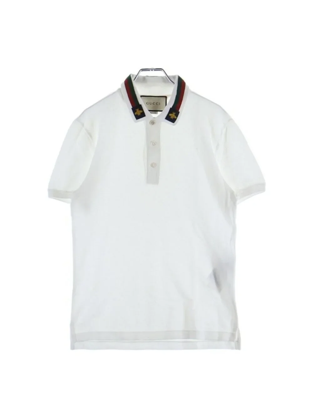 Gucci Polo Shirt Short Sleeve White
